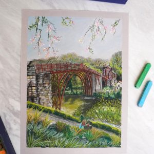 Irongbridge in April