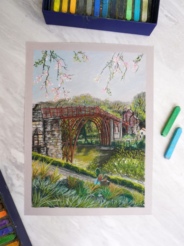 Irongbridge in April