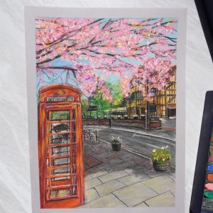 Flowering tree in Shrewsbury